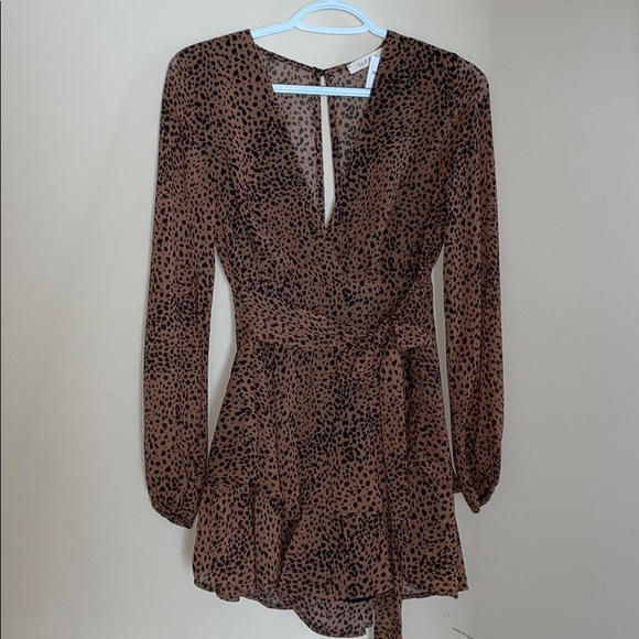 Cheetah Romper - Picture 1 of 4